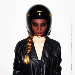 HedonHedonist motorcycle helmet Signature BlackHelmetBritish Parts Lucerne