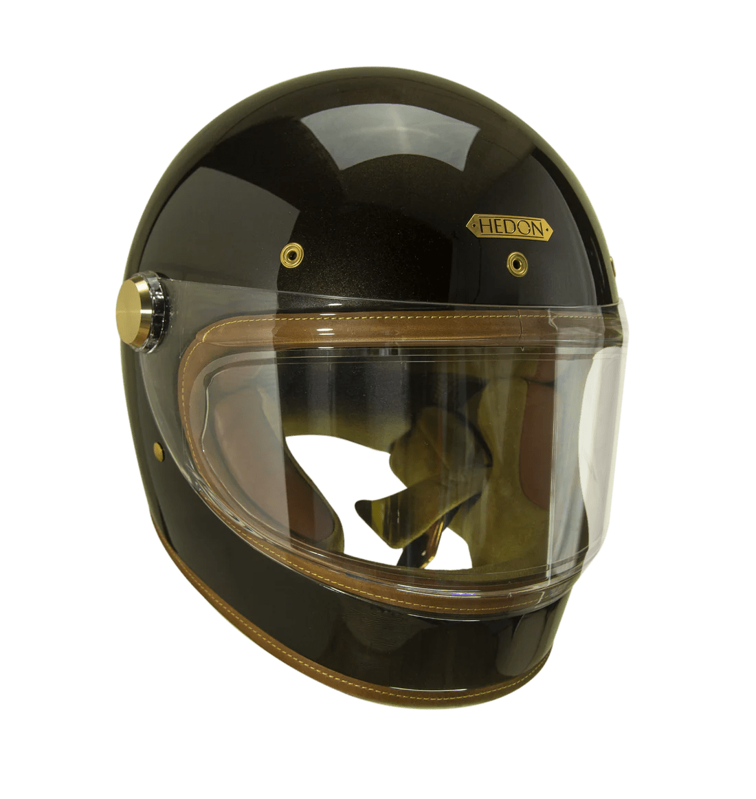 HedonHeroine Racer 2.0 motorcycle helmet Macadamia 22.06HelmetBritish Parts Lucerne