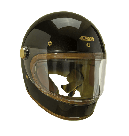 HedonHeroine Racer 2.0 motorcycle helmet Macadamia 22.06HelmetBritish Parts Lucerne