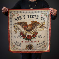 Hen's TeethHen's Teeth Bandana SilkScarfBritish Parts Lucerne