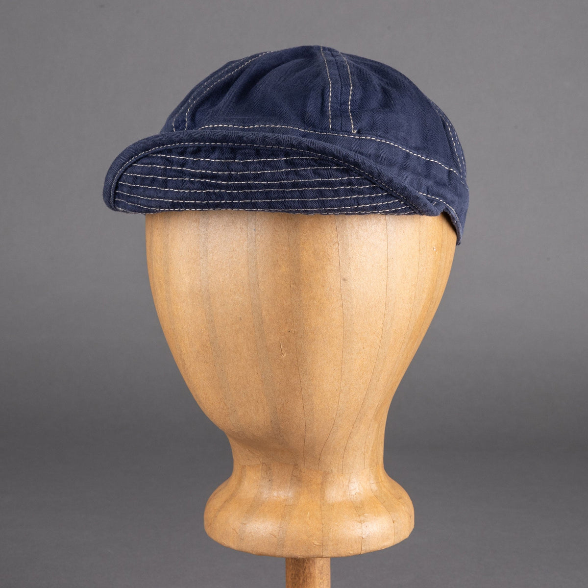 Hen's TeethHerringbone Cap BlueCapBritish Parts Lucerne