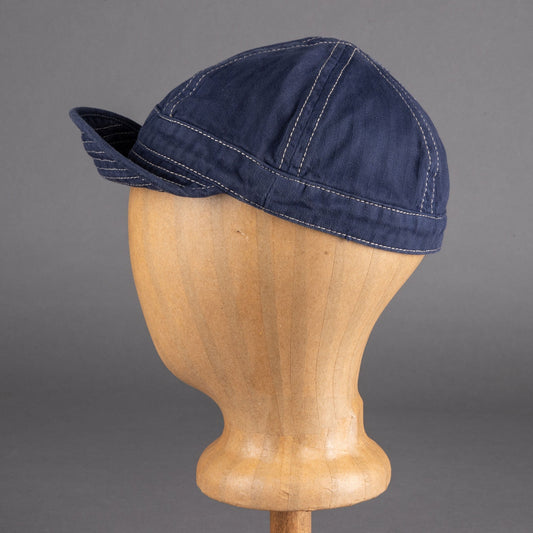 Hen's TeethHerringbone Cap BlueCapBritish Parts Lucerne
