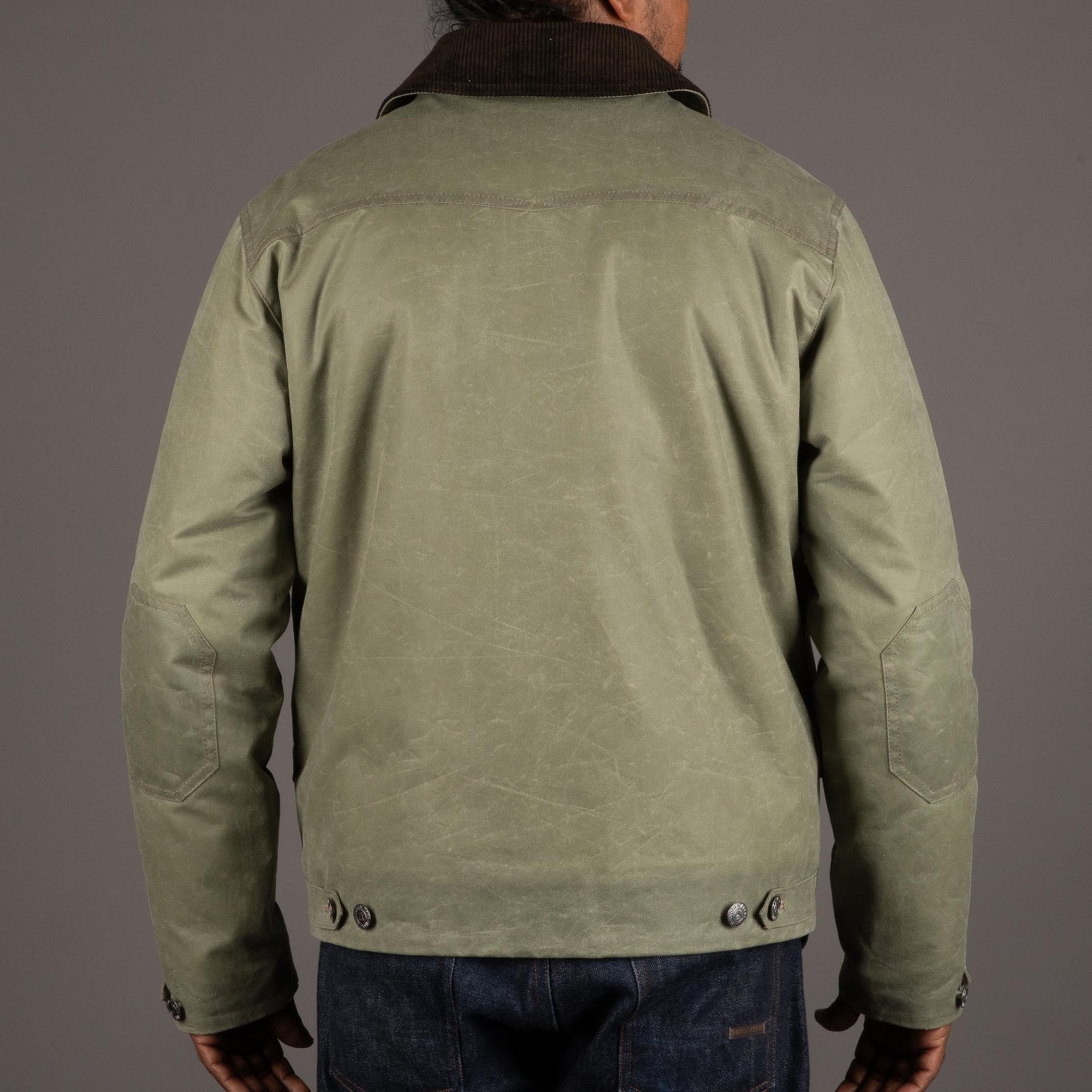 Hidden AcesPollux Padded Wax Jacket in Light MossJacketsBritish Parts Lucerne