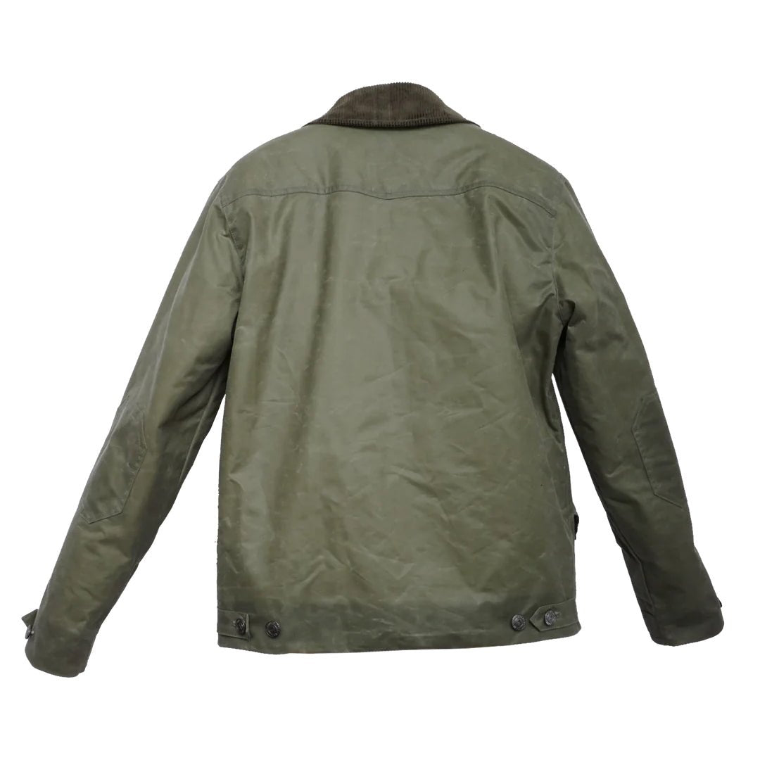 Hidden AcesPollux Padded Wax Jacket in Light MossJacketsBritish Parts Lucerne