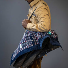 Hidden AcesPollux Padded Wax Jacket in StoneJacketsBritish Parts Lucerne