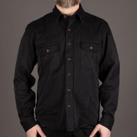 IndigoferaAlamo Shirt Marshall BlackShirtBritish Parts Lucerne