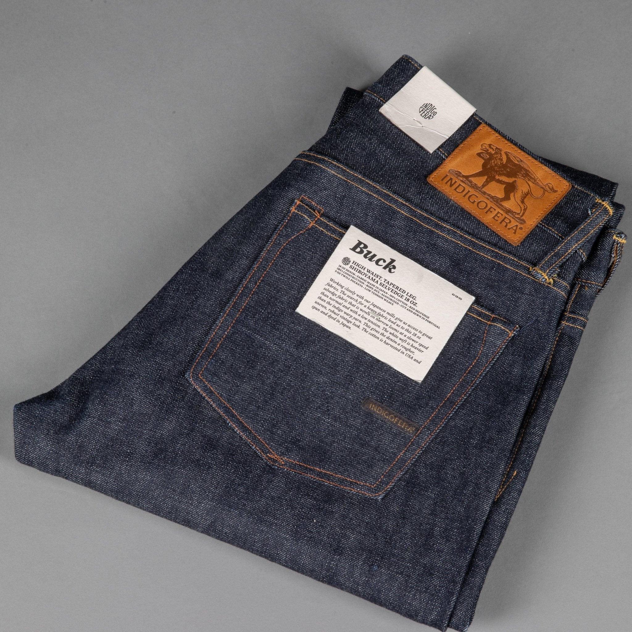IndigoferaBuck Jeans Shiroyama Denim 18ozPantsBritish Parts Lucerne