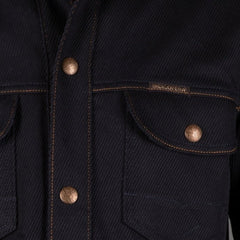 IndigoferaCopeland overshirt made from Karsey Cotton in navy blueOvershirtBritish Parts Lucerne