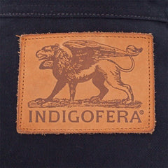 IndigoferaCopeland overshirt made from selvedge denim in gunpowder blackOvershirtBritish Parts Luzern