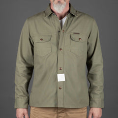 IndigoferaCopeland Overshirt from United Duck Canvas greenOvershirtBritish Parts Lucerne