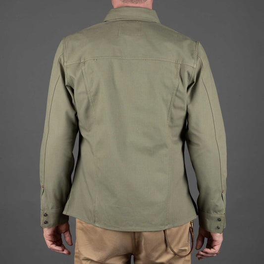 IndigoferaCopeland Overshirt from United Duck Canvas greenOvershirtBritish Parts Lucerne