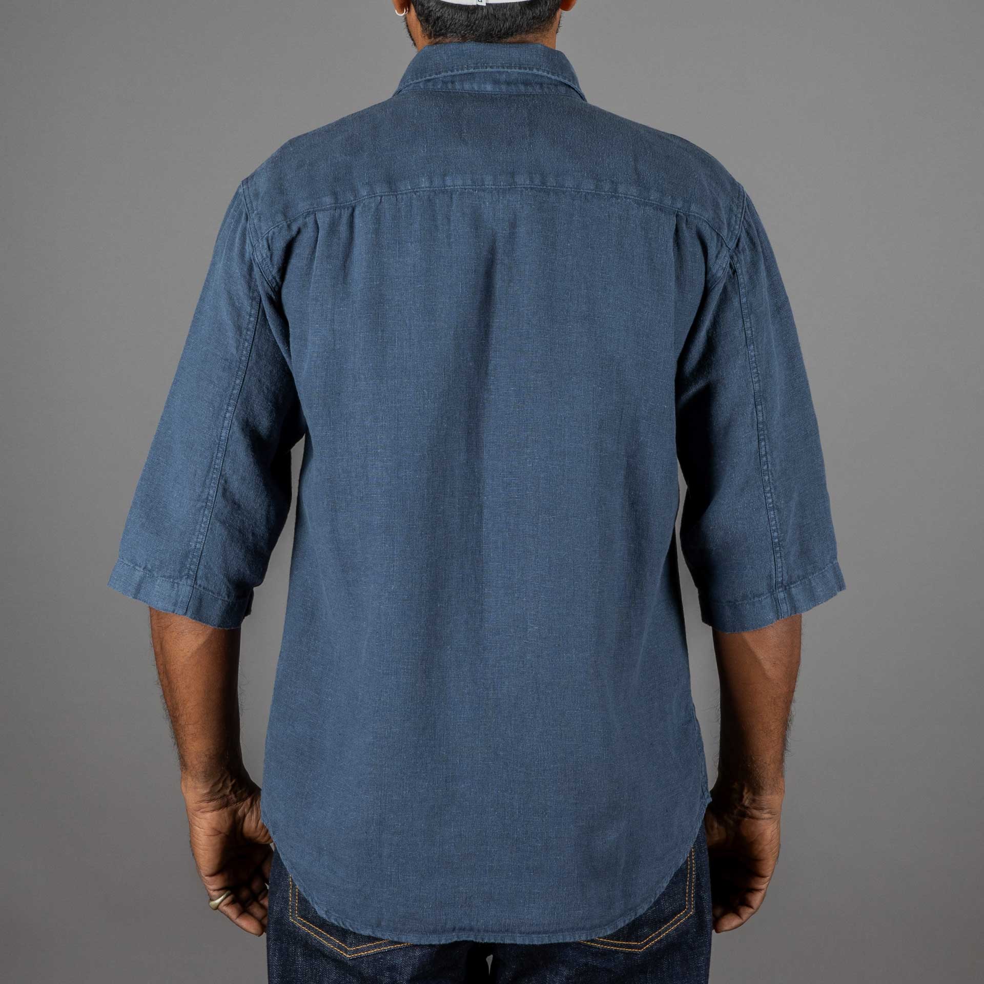 IndigoferaDelray Shirt Linen Mood IndigoShirtBritish Parts Lucerne