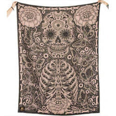 IndigoferaDia de Muertos wool blanketBritish Parts Lucerne