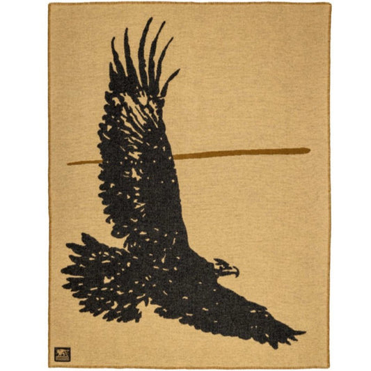 IndigoferaEagle wool blanket beigeBritish Parts Lucerne