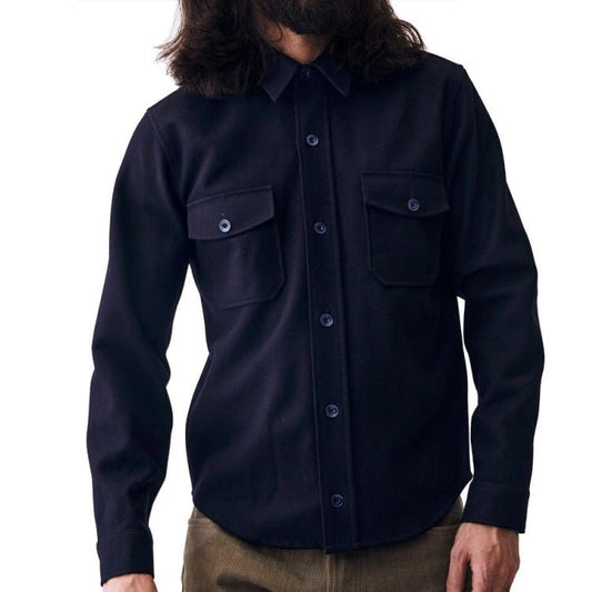 IndigoferaIconic Shirt Melton WoolShirtBritish Parts Lucerne