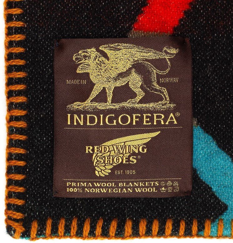 IndigoferaKabusa wool blanketBritish Parts Lucerne