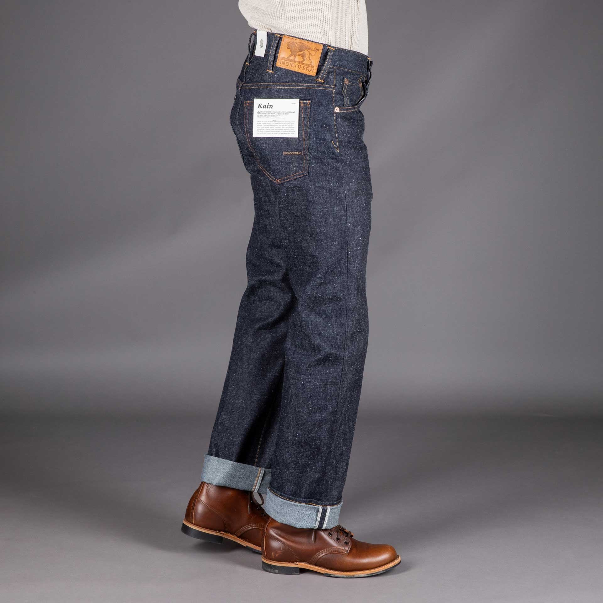 IndigoferaKain Jeans Kobakama Woolly Denim 14ozPantsBritish Parts Lucerne