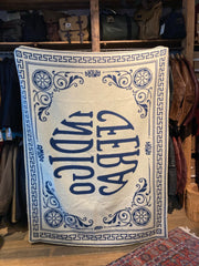IndigoferaLogo wool blanketBlanketsBritish Parts Lucerne