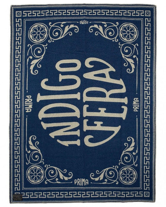 IndigoferaLogo wool blanketBlanketsBritish Parts Lucerne