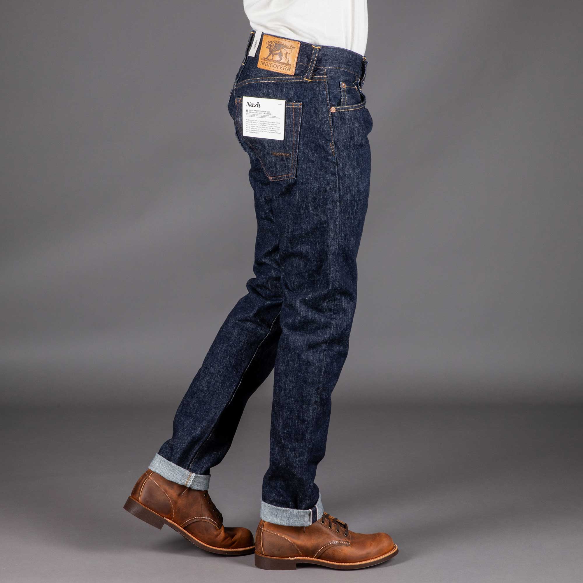 IndigoferaNash jeans made from 18oz Shiroyama denimPantsBritish Parts Lucerne