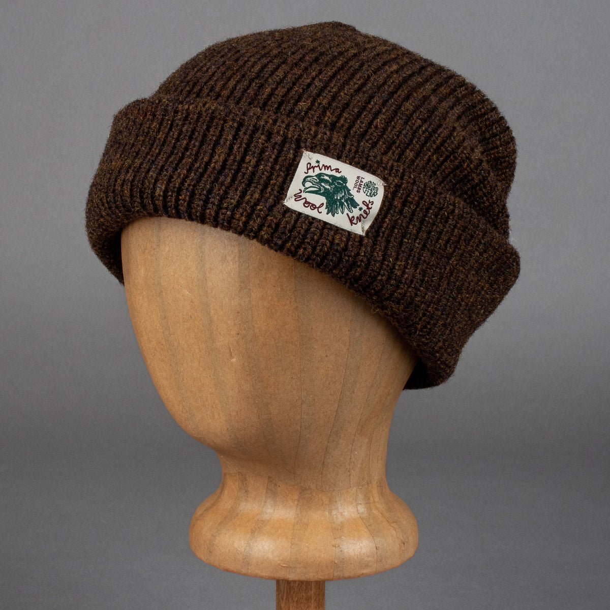 IndigoferaRadec knitted hat - Dark BrownBritish Parts Lucerne