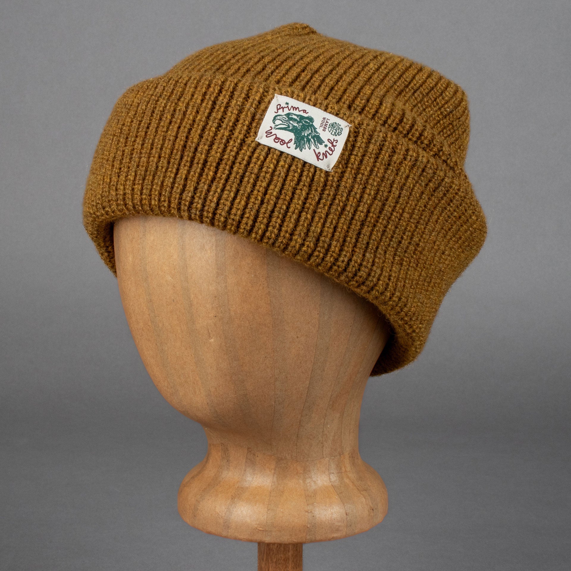 IndigoferaRadec knitted hat - MustardCapBritish Parts Lucerne
