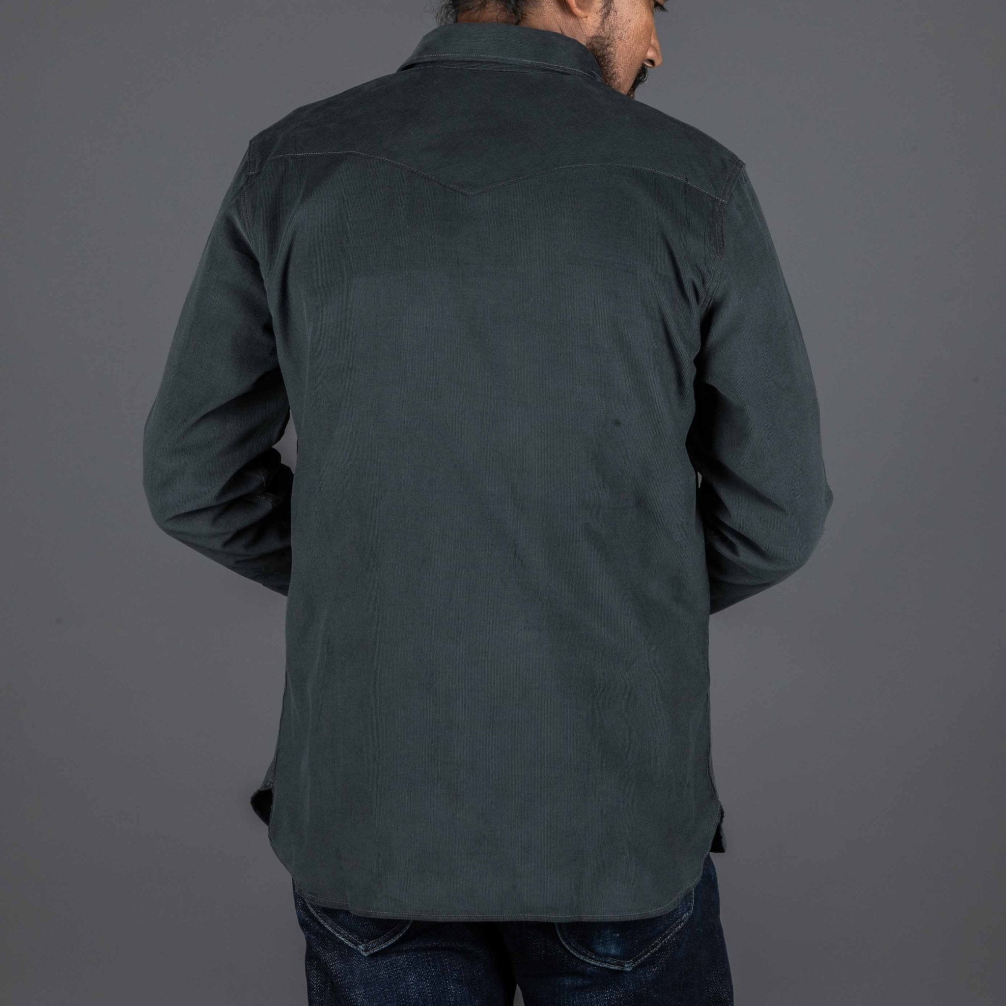 IndigoferaSideras Cord Shirt PetrolShirtBritish Parts Lucerne