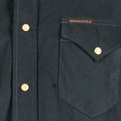 IndigoferaSideras Cord Shirt PetrolShirtBritish Parts Lucerne