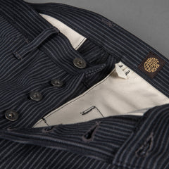 IndigoferaSwearengen Hickory Stripe Twill 12oz gray blackPantsBritish Parts Lucerne