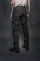 IndigoferaSwearengen Hickory Stripe Twill 12oz gray blackPantsBritish Parts Lucerne