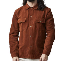 IndigoferaWebster Square Corduroy RustShirtBritish Parts Lucerne