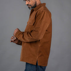 IndigoferaWebster Square Corduroy RustShirtBritish Parts Lucerne