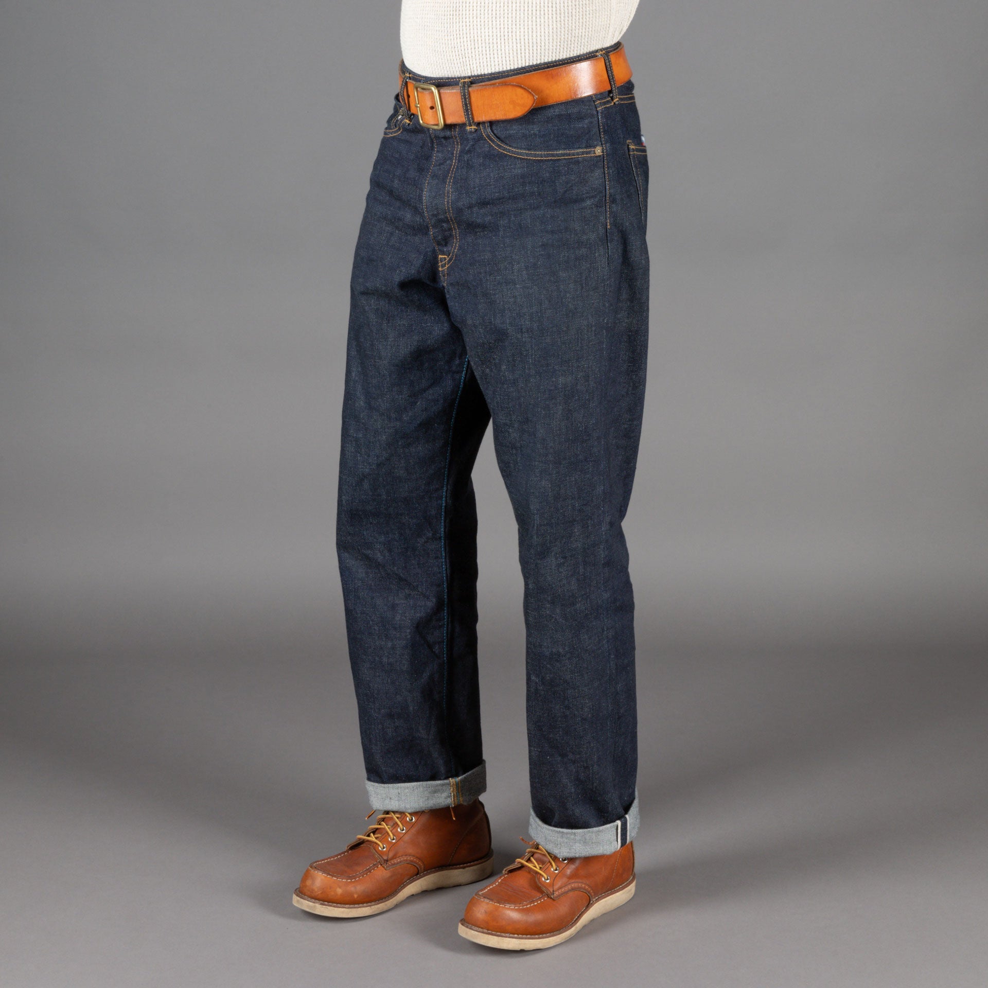 Japan Blue JeansJ501 Classic Loose JeansPantsBritish Parts Lucerne