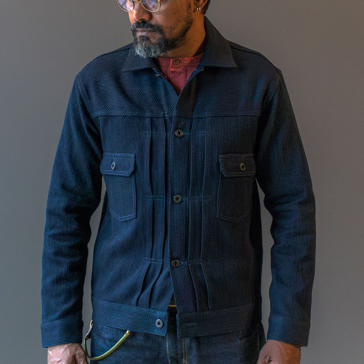 Japan Blue JeansSashiko Type2 JacketShirtBritish Parts Lucerne