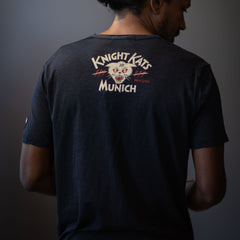 Johnson MotorsMunich Kats T-Shirt in Vintage BlackT-ShirtBritish Parts Lucerne