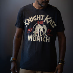 Johnson MotorsMunich Kats T-Shirt in Vintage BlackT-ShirtBritish Parts Lucerne