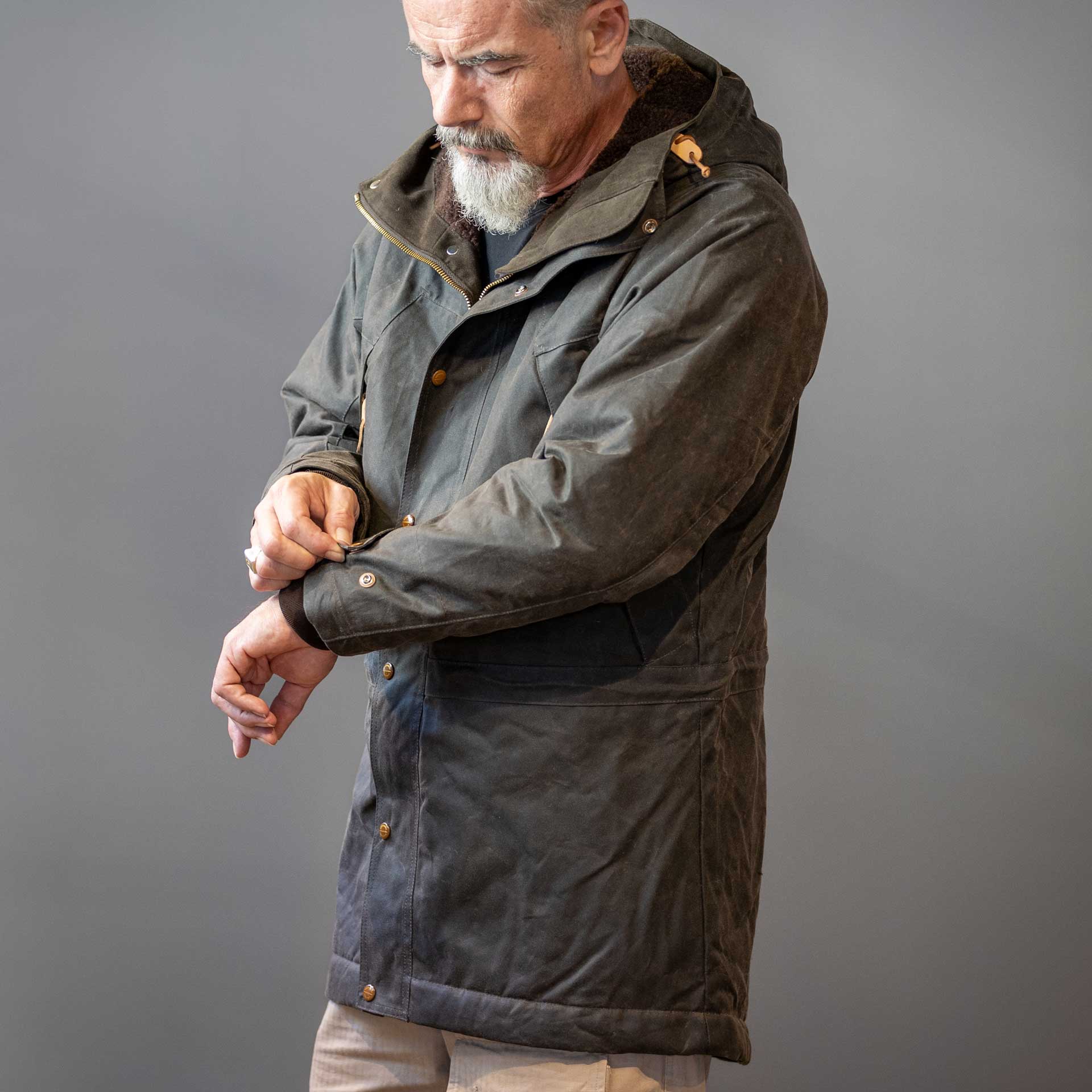 Manifattura CeccarelliLong Mountain Jacket 7013 - WX Cioccolato (Fleece Lining)JacketsBritish Parts Lucerne