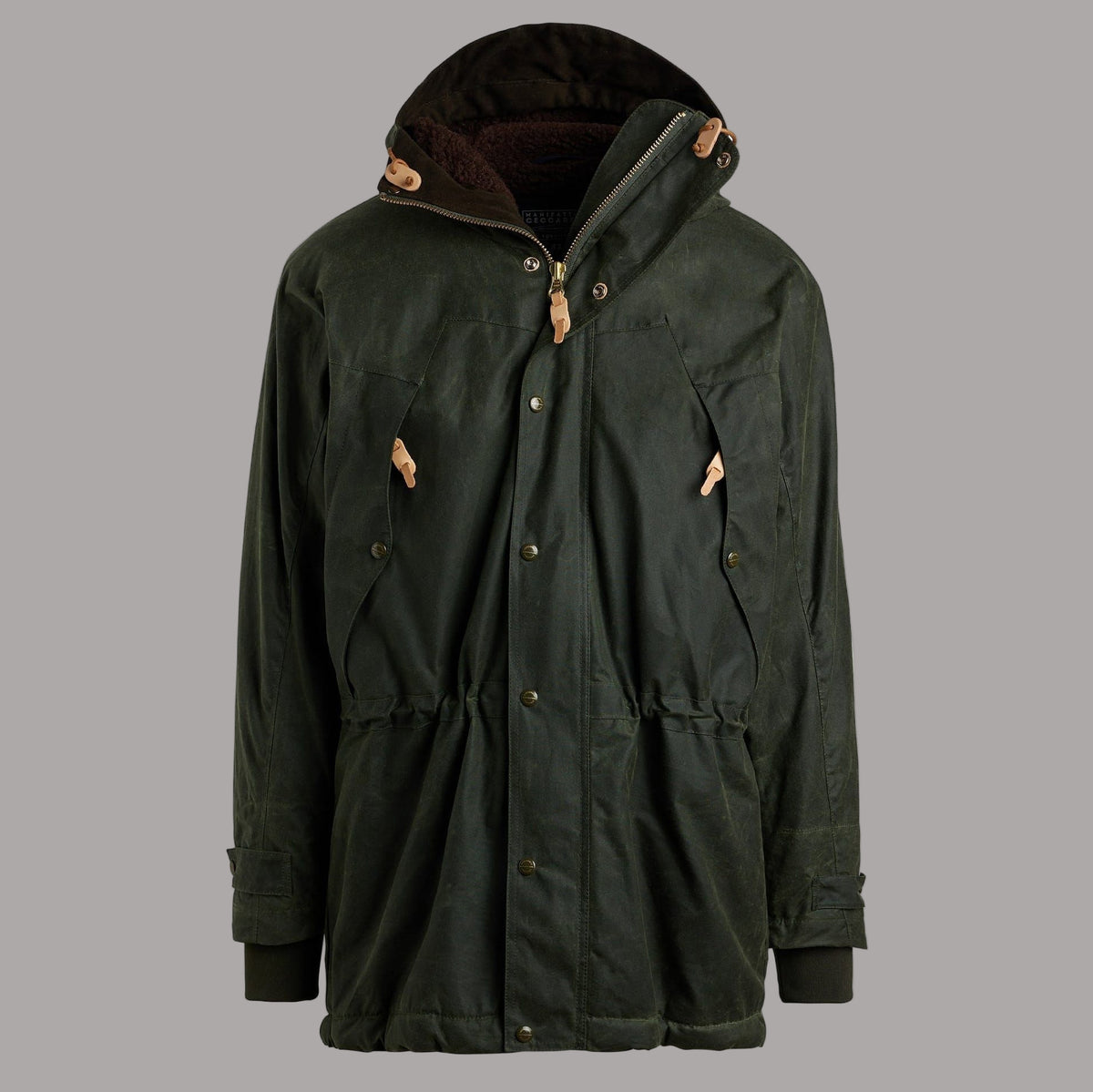 Manifattura CeccarelliLong Mountain Jacket 7013 - WX Dark Green (Fleece Lining)JacketsBritish Parts Lucerne