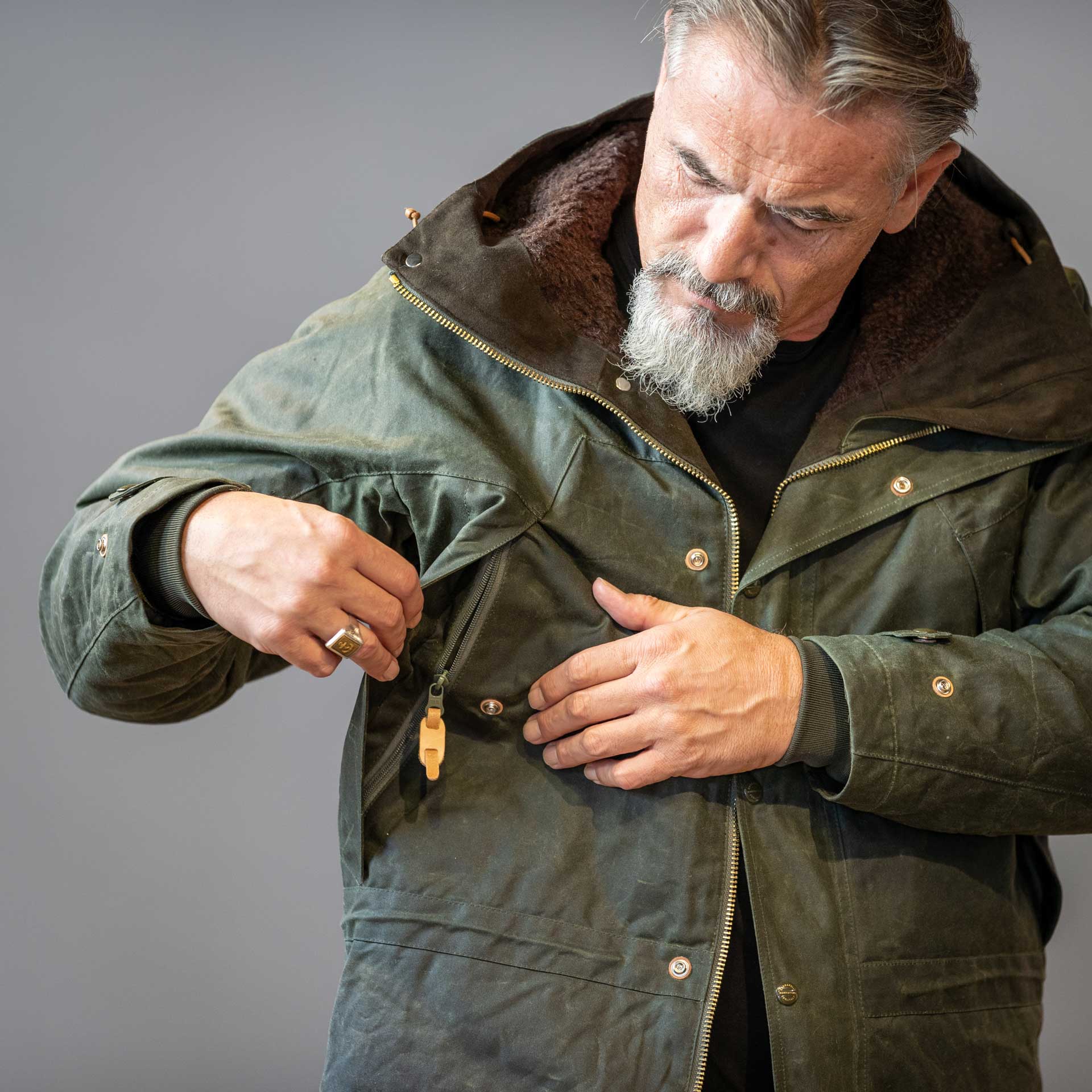 Manifattura CeccarelliMountain Jacket 7003 - WX Dark Green (Fleece Lining)JacketsBritish Parts Lucerne