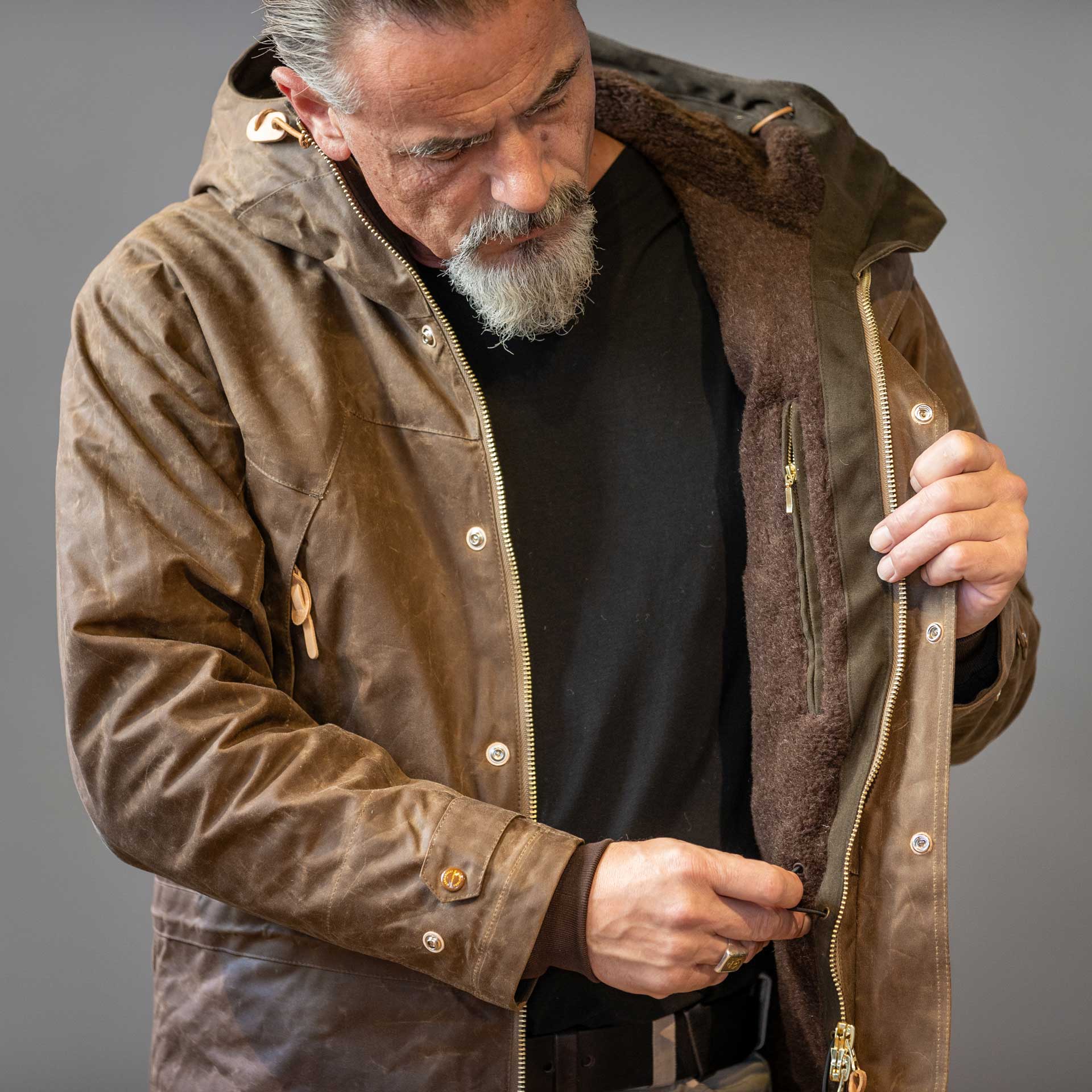 Manifattura CeccarelliMountain Jacket 7003 - WX Dark Tan (Fleece Lining)JacketsBritish Parts Lucerne