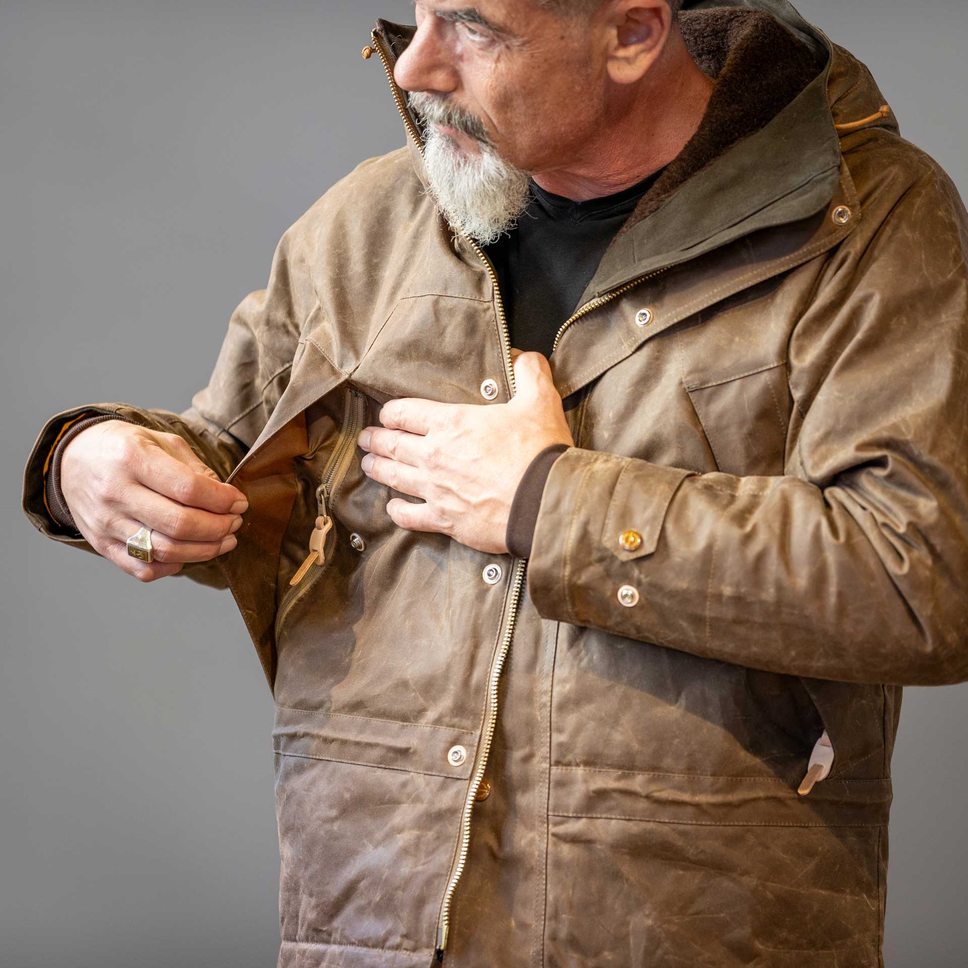 Manifattura CeccarelliMountain Jacket 7003 - WX Dark Tan (Fleece Lining)JacketsBritish Parts Lucerne