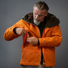 Manifattura CeccarelliMountain Jacket 7003 - WX Orange (Fleece Lining)JacketsBritish Parts Lucerne