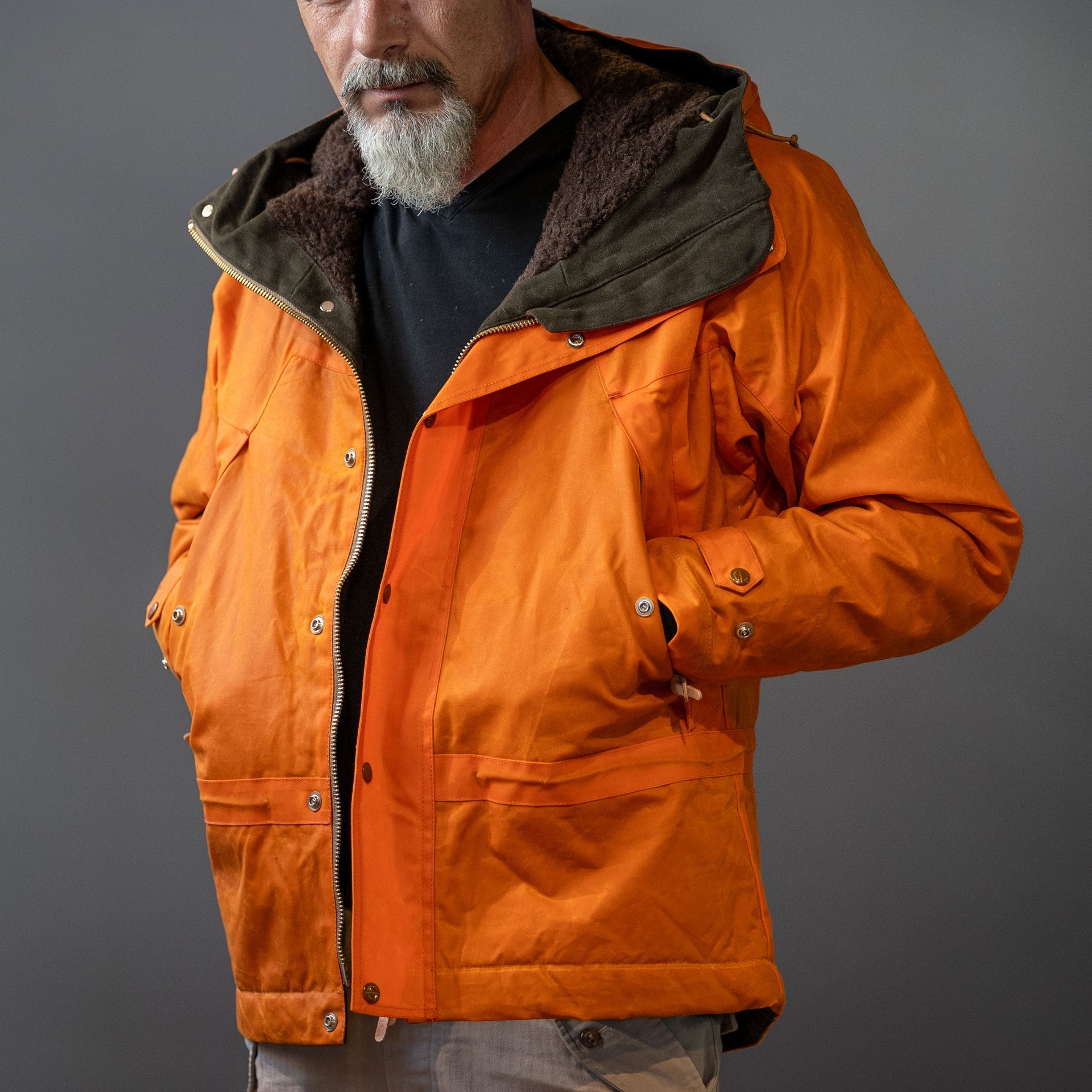 Manifattura CeccarelliMountain Jacket 7003 - WX Orange (Fleece Lining)JacketsBritish Parts Lucerne