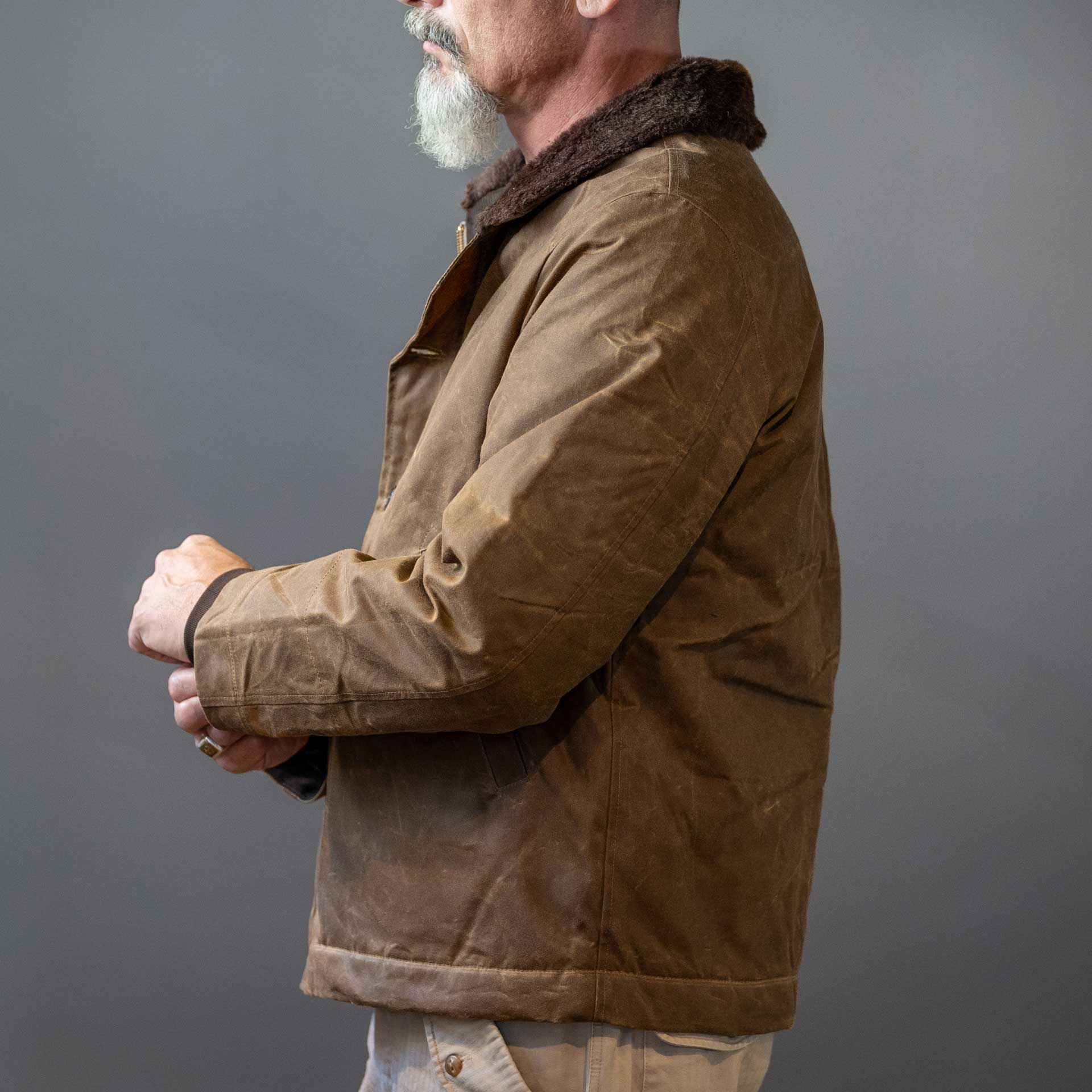 Manifattura CeccarelliNew Deck Jacket 7061 - WX Dark TanJacketsBritish Parts Lucerne