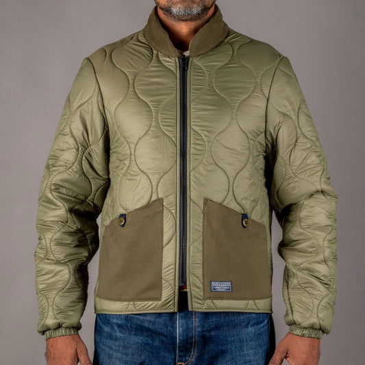 Manifattura CeccarelliQuilted Jacket / Liner oliveJacketsBritish Parts Lucerne