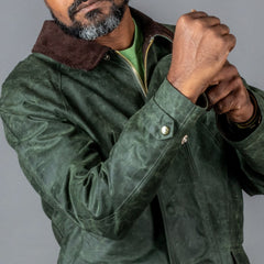 Manifattura CeccarelliRain Caban wax jacket dark greenJacketsBritish Parts Lucerne