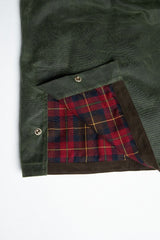 Manifattura CeccarelliRain Caban wax jacket dark greenJacketsBritish Parts Lucerne