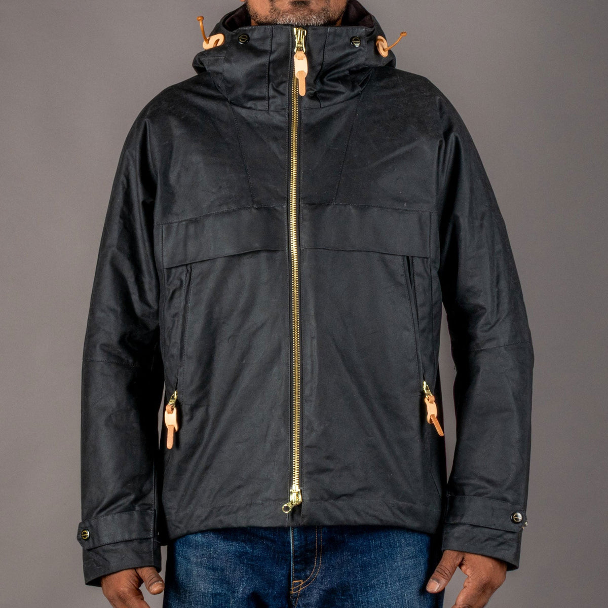 Manifattura CeccarelliTrekking wax jacket blackJacketsBritish Parts Lucerne