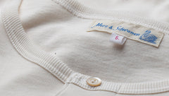 Merz b. Schwanen206 Button placket shirt natureHenleyBritish Parts Lucerne