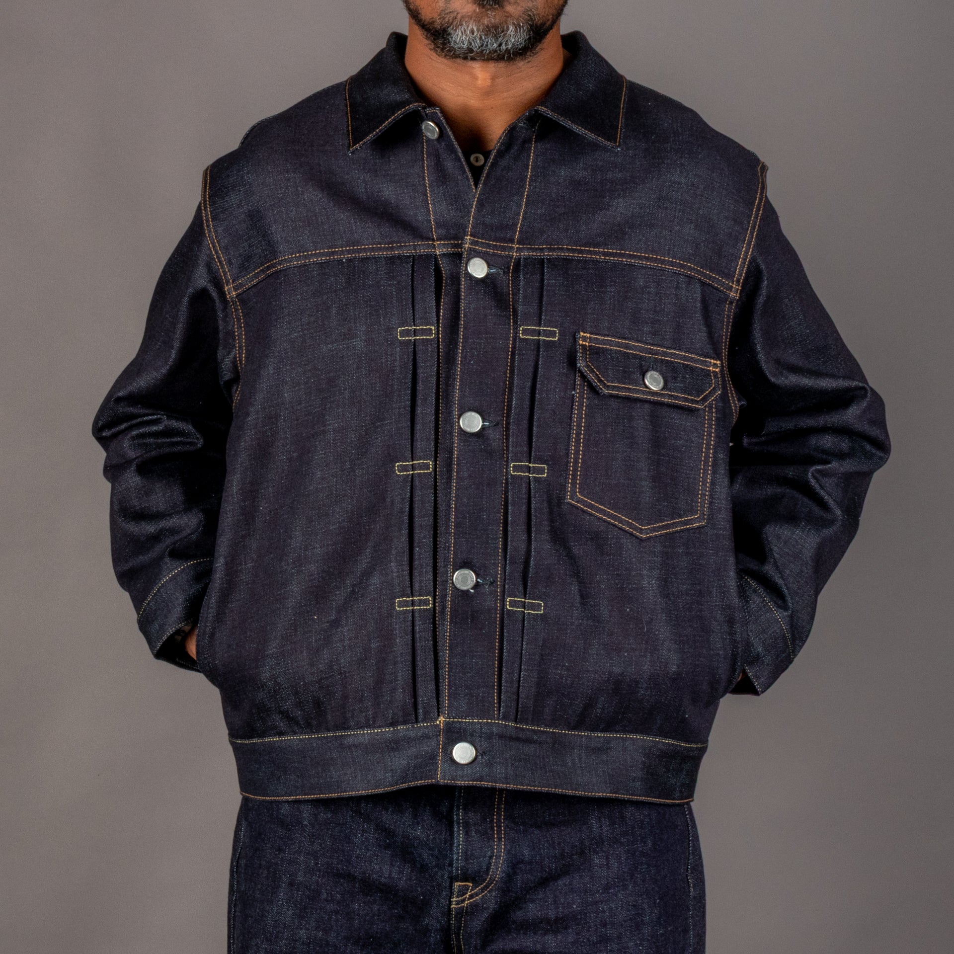 MOMOTARO001 Standard Denim Jacket 14.7ozJacketsBritish Parts Lucerne